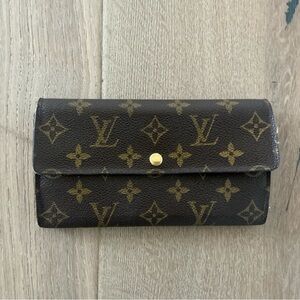 Louis Vuitton Dark Brown Monogram Wallet